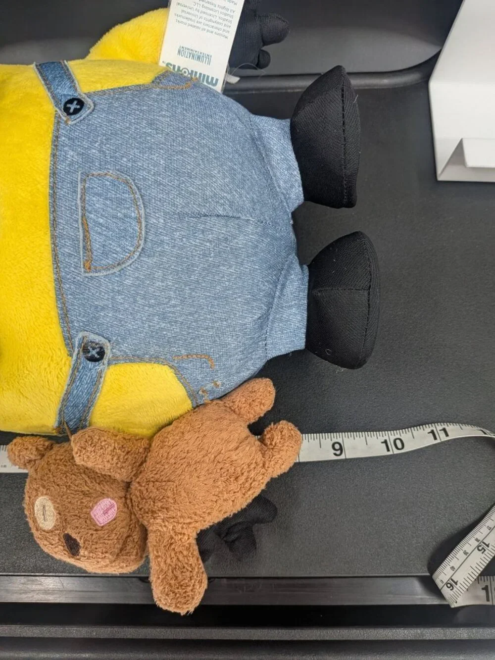 Universal Studios Bob Minions Light Up Talks Plush W/ Teddy Bear Illumination 9